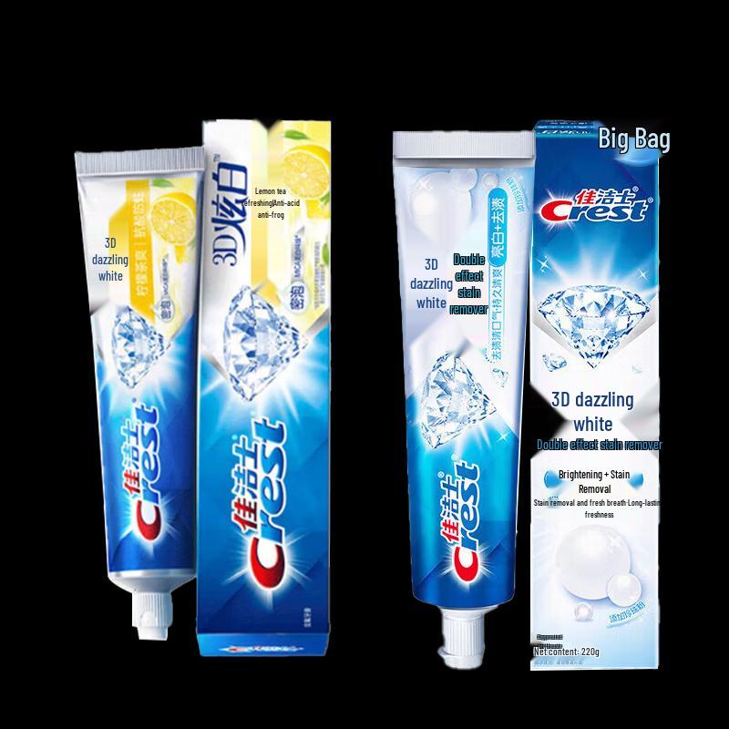 Crest 3D White Toothpaste Twin Pack