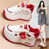 Forrest Gump casual shoes for women 2026 new thick soled Korean version versatile height increasing retro women's shoes trend