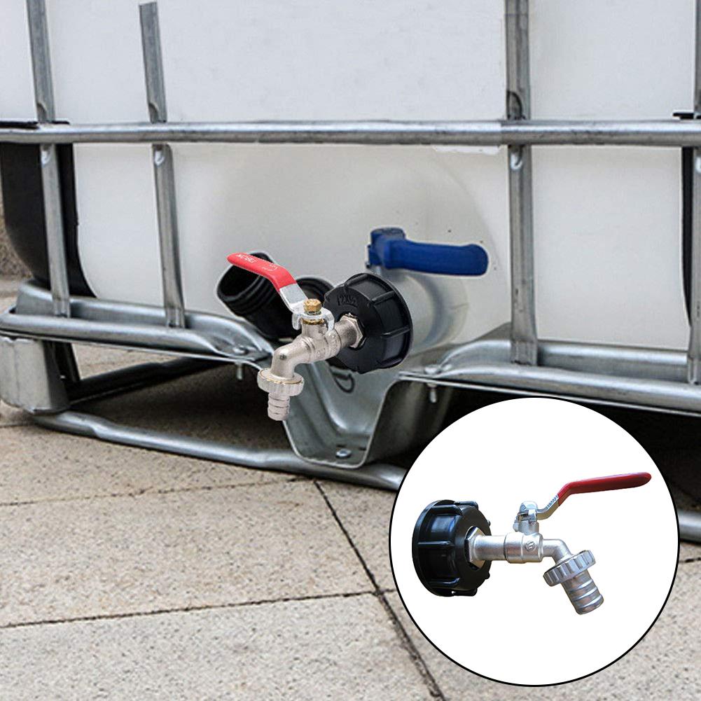 

Садовый адаптер IBC Адаптер сливного крана 3/4 \ '' Tap Connect