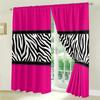 2 Pcs Pink Leopard Print Print Curtains,suitable for Bedroom,living Room Kitchen Decoration,home Decoration,window Decoration