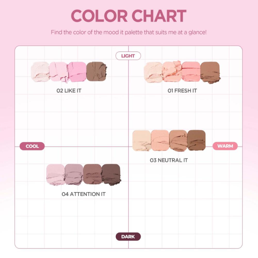 lilybyred Mood It Palette 3.2g