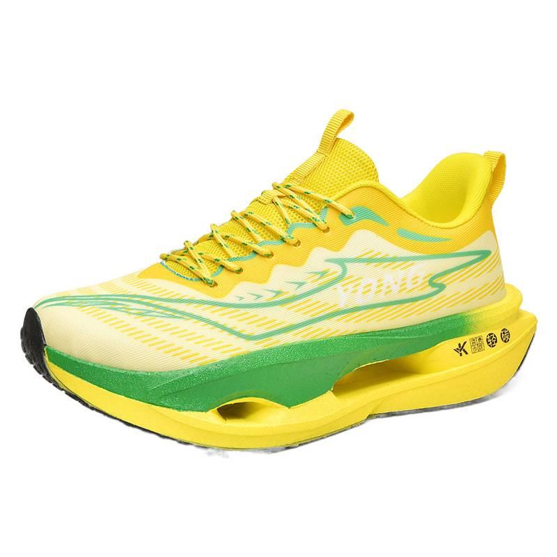 New summer red rabbit 9pro carbon board running shoes parent-child mesh lightweight shock-absorbing sports shoes live couple tide shoes