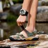 Stor størrelse ekte skinn menn sandaler sommer menn strand sandaler utendørs sandaler for menn