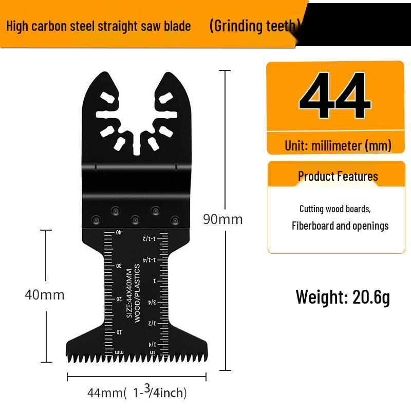 Universal Multifunctional Oscillating Saw Blade for Woodworking and Grinding