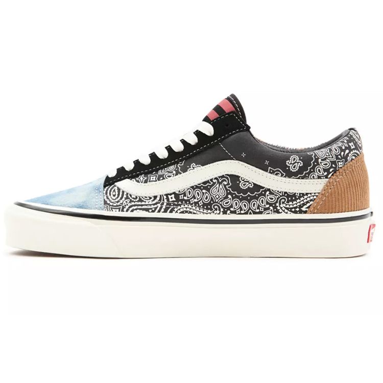 

Vans Unisex Old Skool 36 DX Grunge Black Blue Multicolor VN0A54F30FP 38.5