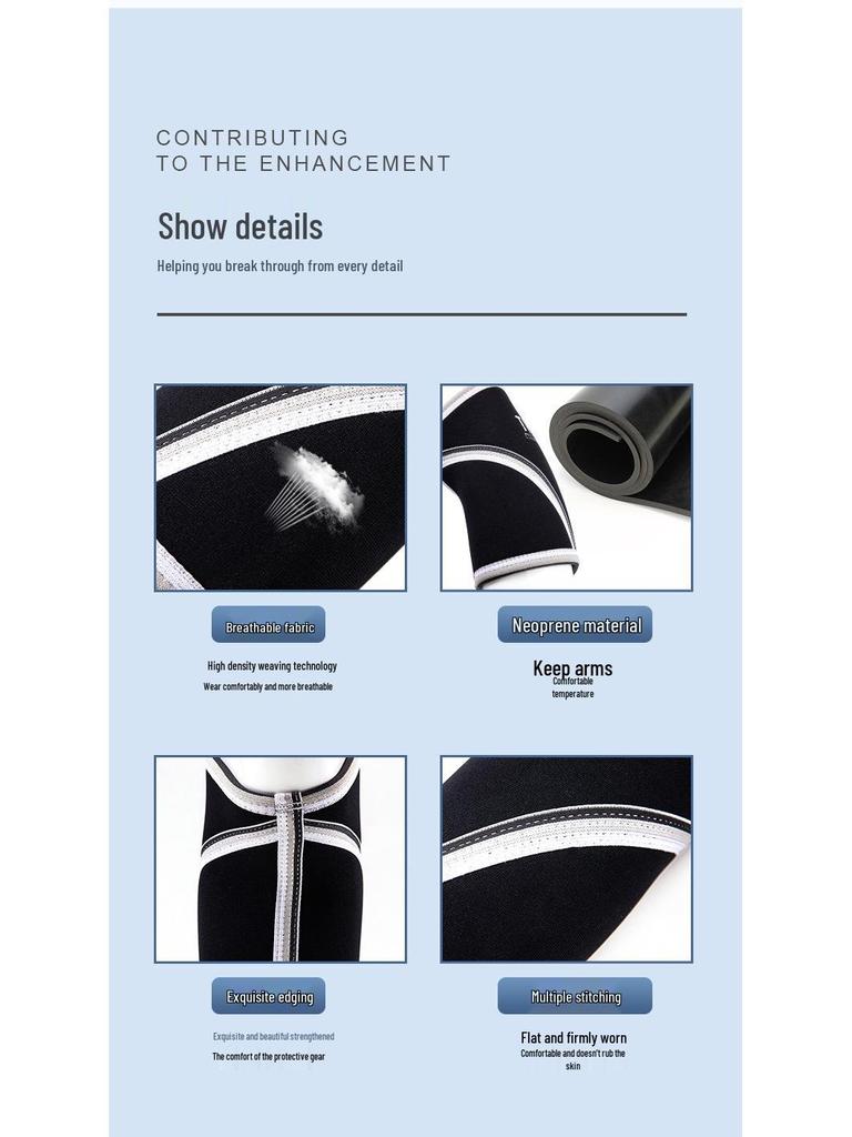 Strongman Powerlifting Elbow Support for Heavy Lifting: Squat & Bench Press