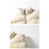 Loose Stand Collar Thick Warm Vest For Women Winter Autumn