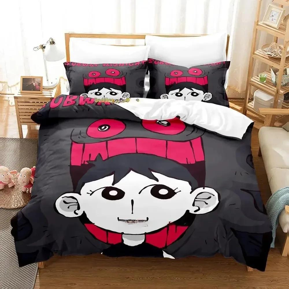 New SUBWAY MIDNIGHT Bedding Set Single Twin Full Queen King Size Bed Set Adult Kid Bedroom Duvet Cover Sets Anime Bed Sheet Set