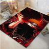 Anime Naruto Printed Floor Mat Living Room Area Rugs Bedroom Bedside Bay Window Carpet