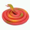 120cm Halloween Decoration Garden Props Prank Rubber Snakes Realistic Rubber Snakes Black Mamba Snake Simulation Toy Drama Props