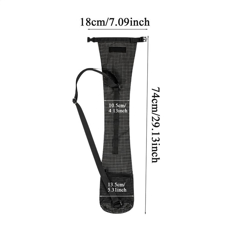 Trekking Pole Carrying Bag Waterproof Hiking Sticks Pouch Waterproof Sports Equipment For Mountaineering Backpacking Camping