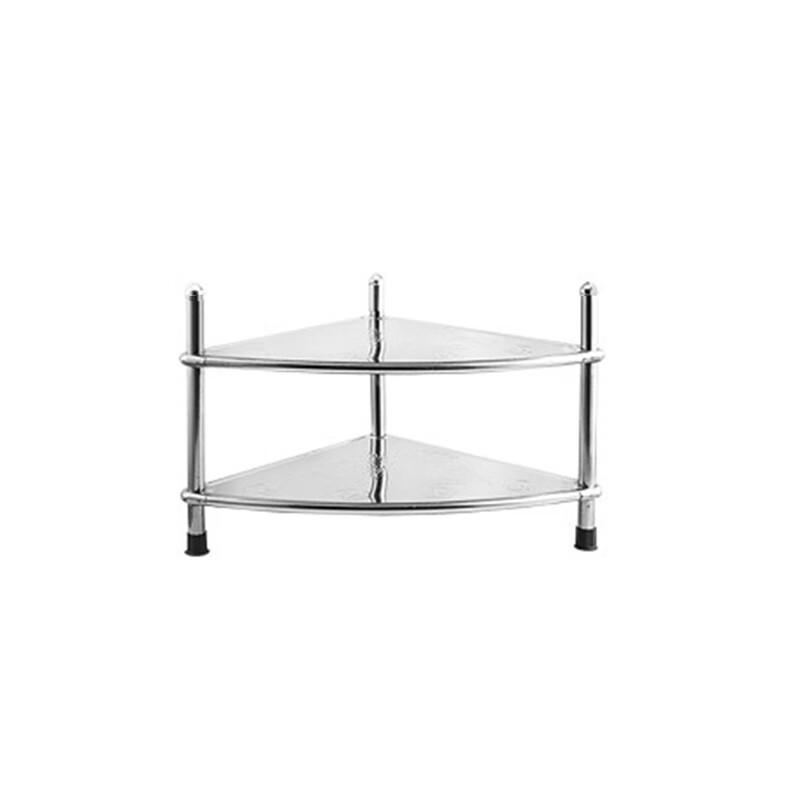 Yingbang Stainless Steel Corner Storage Shelf