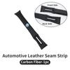Automotive Two-tone Leather Seam Strip Leak-Proof Auto Seat Gap Plug For VW GTI Polo Passat Scirocco Golf Touareg Touran Sharan