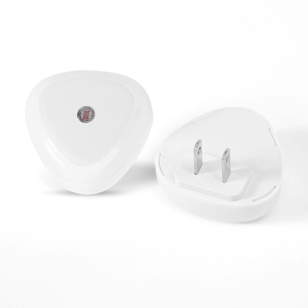 Triangle US Plug Smart LED Night Light - Energy-Saving Induction (1, 2, 4, or 6 Pack)