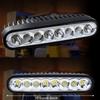 Ovales LED-Arbeitslicht Kompatibel mit 12V und LED-Arbeitslicht Lang Hohe Effizienz Wärme für Personenlicht und Anhängerlicht, 24W, 24V, Ultrahelles Licht, Licht,