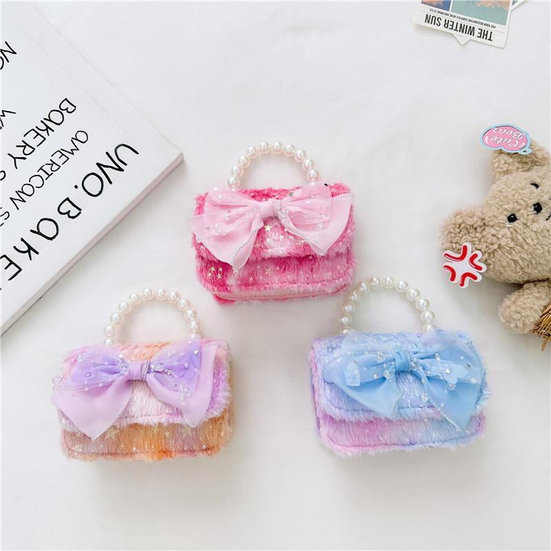 And Stylish Elegant Mini Pearl Bag For Girls In Vibrant Colors With Charming Details Bow