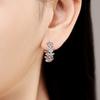 S925 Silver Vintage Daisy Flower Earrings Hoop Earrings Women Jewelry Trendy Anniversary Gifts