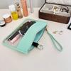 Transparente wasserdichte Reise-Kosmetik- und Snacktasche aus PVC - Großes Fassungsvermögen