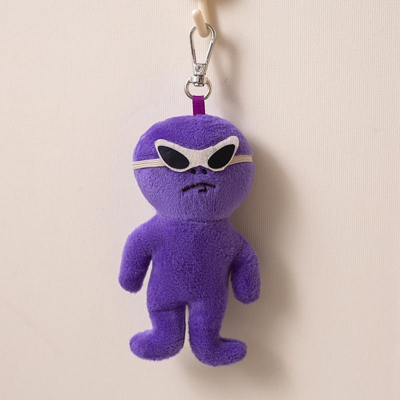 Korea Ins Grappige Uitdrukking Buitenaards Pluche Hanger 6 Kleuren Buitenaardse Sleutelhanger Sterrenjacht Cadeau Dezelfde Buitenaardse Hanger Stijl Als Beroemdheid 10cm