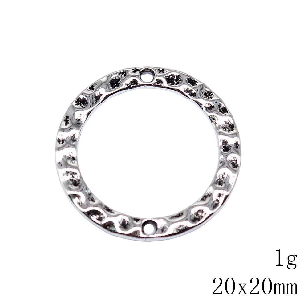 Christmas Decorations Jewelry Findings Hollow Circle Connector Accessories Parts Audience Accessories For Women Necklace And Earrings