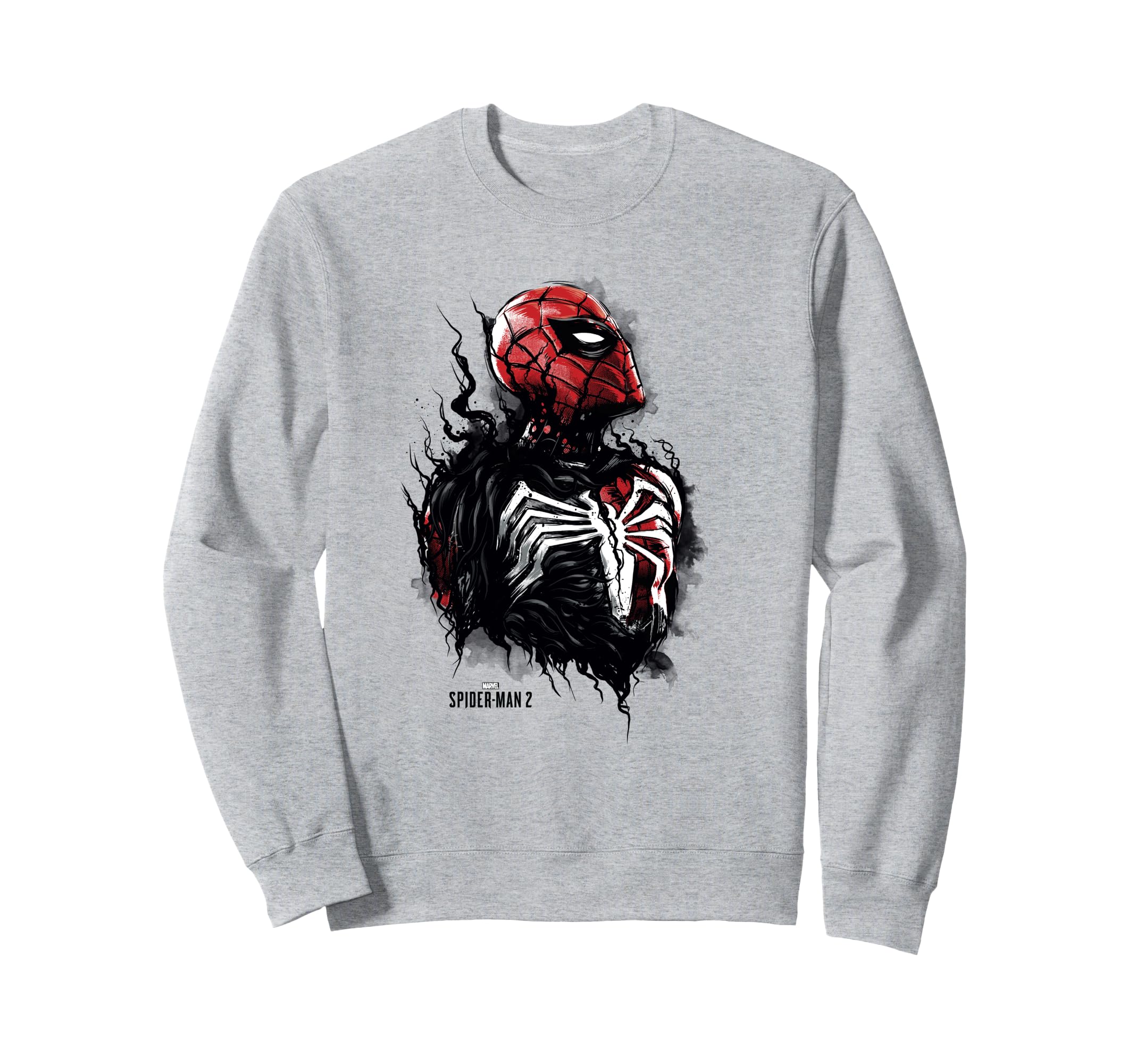

Marvel Spider-Man 2 Black Suit Peter Parker Overtaking Sweatshirt