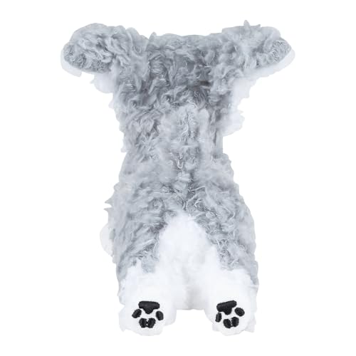 Livheart Bag Charm, Flappy Miniature Schnauzer (Total Length: Approx. 16cm), Cute Dog Keychain, 37251-72