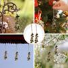 Loud Witch Bells Retro Christmas Bell String Bells Crafts Metal Wind Chime  Home Decor