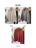 2025 Autumn/Winter Women's 100% Pure Wool High Neck Cardigan - Solid Color, Long Sleeve, Buttoned Wool Knit Sweater.