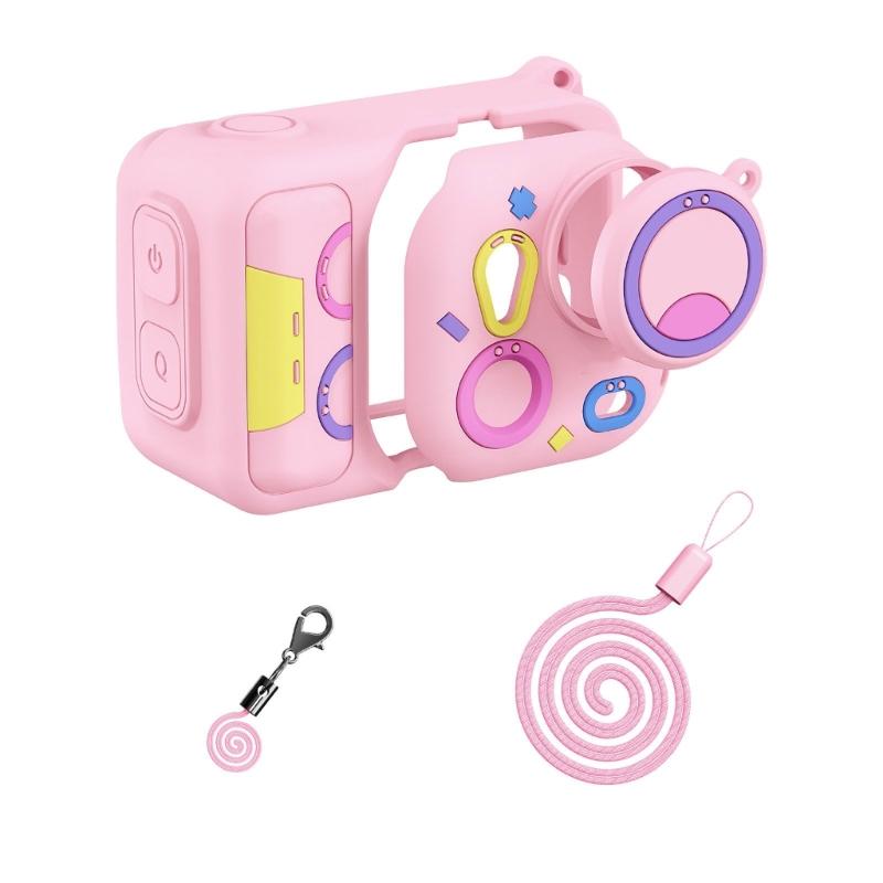 

Colorful Protective Skin for Go Ultra Action Cameras Precise Fit AntiScratch Includes Detachable Straps
