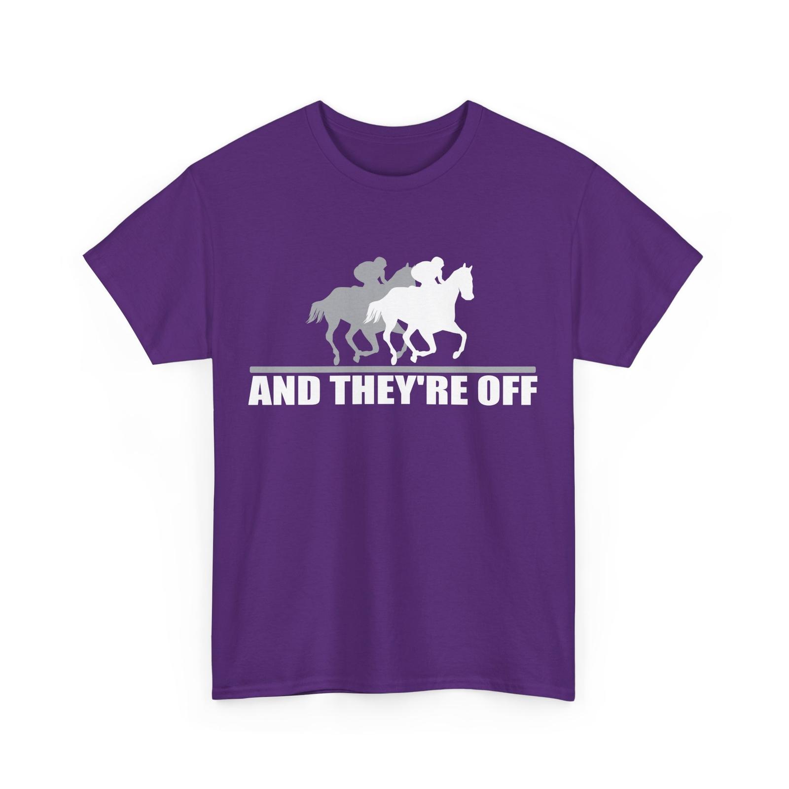 Horse Racing Kentucky Shirt, Horse Riding Lovers Derby Day And They re Off Shirt M