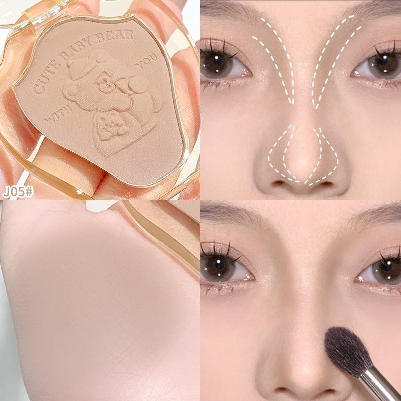 Face Blusher Matte Natural Cheek Tint Brighten Face Waterproof Face Contouring Cosmetics Blush Powder Soft Female Makeup 1pcs