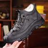 Martin boots men's winter new men's piled thickened cotton boots keep warm, light, thick-soled comfortable cotton shoes men