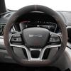 Suede Leather Car Steering Wheel Cover for BYD Song Plus Pro   2024 2025 2026 Auto Accessories