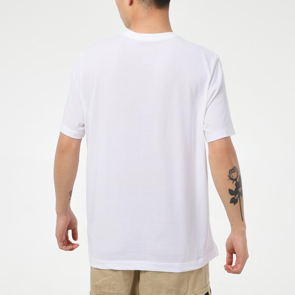 Nike Dri-Fit Fun Logo Print Quick-Dry Sports Short Sleeve T-Shirt Men Tops White DA1797-100
