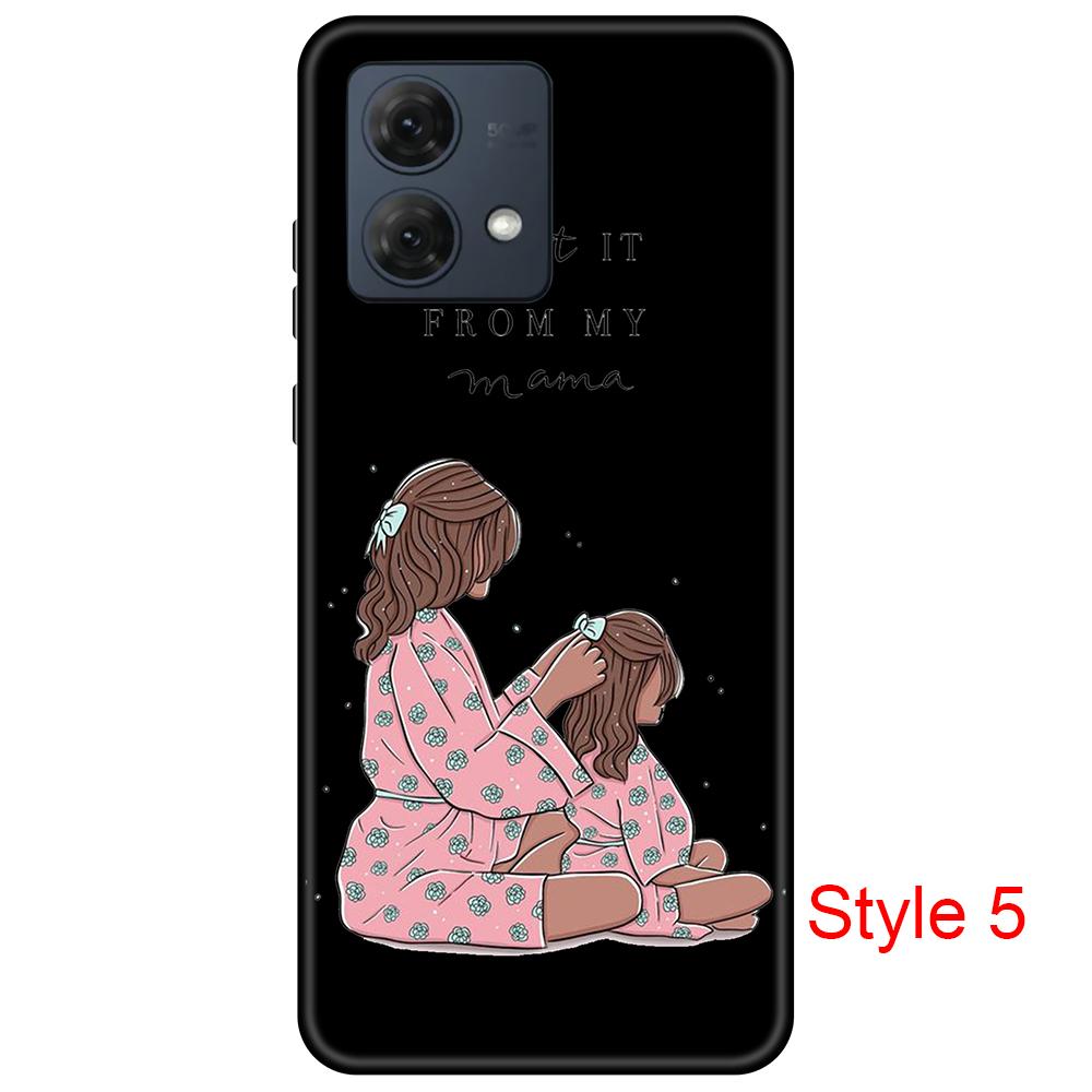For Motorola Moto G84 Case Pretty Girl TPU Soft Silicone Cover Phone Cases for MotoG84 Protector Bumper Coque