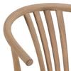 WOODEN CHAIR York bleached oak STRING SEAT jute