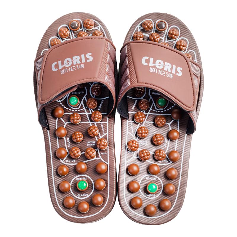 CLORIS Acupressure Jade Foot Massage Slippers