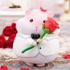 Foodie Series Gourmet Hamster Figures Flocking Mouse Hamster Clarke Figures   Dashboard Decoration