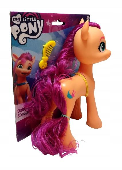 My Little Pony Figure Big Pony Sunny Starscout Hairdress + Comb