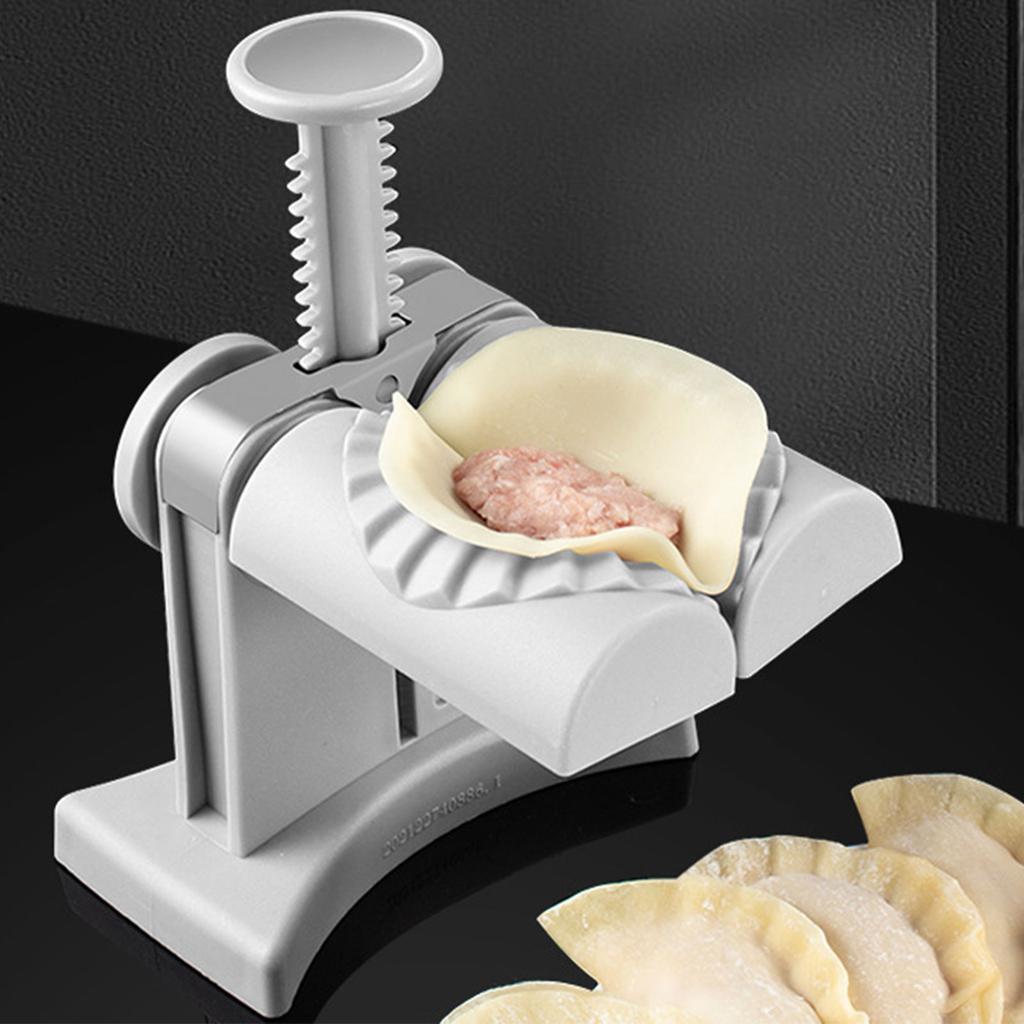 Easy To Use Single Head Dumpling Press for Family Kitchens Quick Press Action Perfect Closures Dishwasher Easy Cleaning