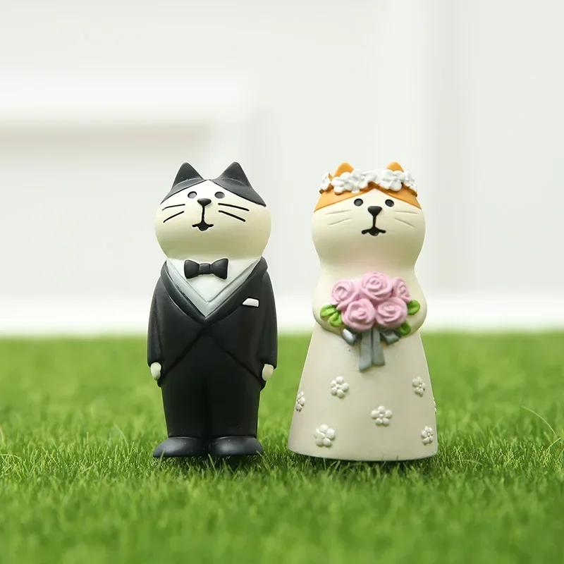 Scene Decoration Wedding Ceremony Series Bookshelf Decorationt Collectible Home Decoration Garden Resin Craft DIY Ornaments