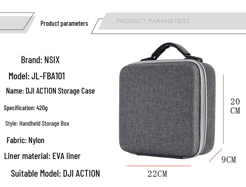 Osmo Action Camera Storage Bag & Case for Action 6/5/4