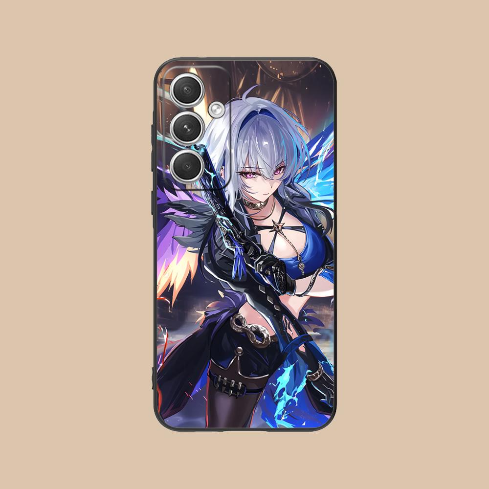 Wuthering Waves Galbrena Phone Case for Samsung Galaxy S26 S25 S24 S23 S22 S21 S20 Note20 Plus FE Ultra Colorful Cover Cover