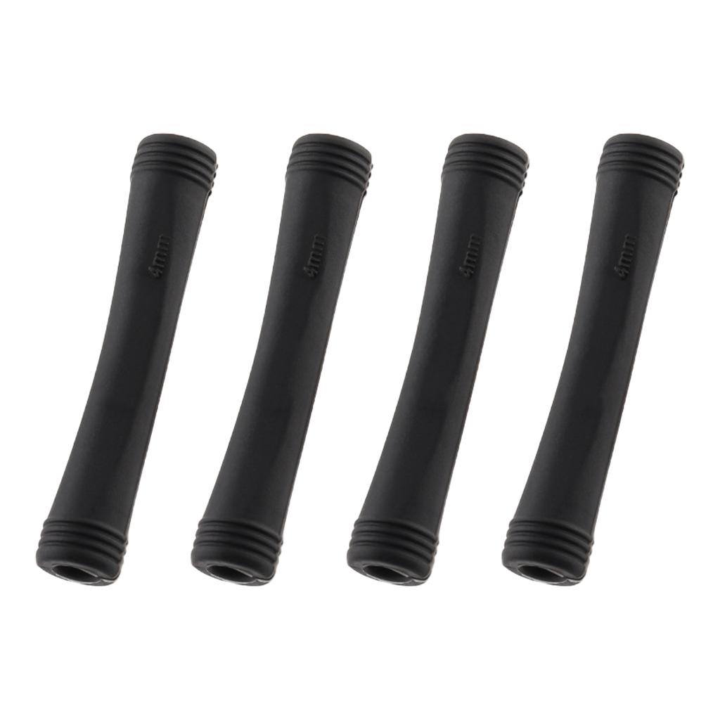 4 Stück Silikon Rahmenschutz Hochfester Rahmenschutz Fahrrad Kabelhülle Gummi für Mountainbikes Kratzschutz