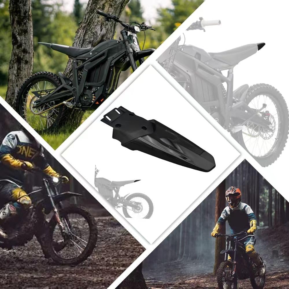Rear Fenders ABS Motorcycle Mudguard Compatible with Talaria MX3 MX4 MX5 Electric Dirt Bike