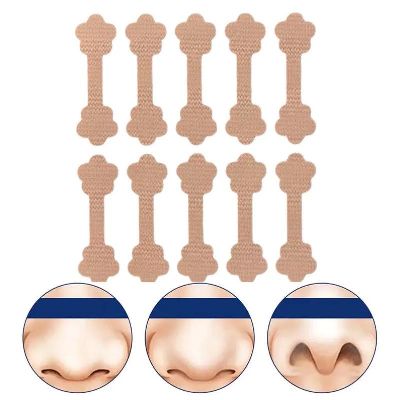100Pcs Shrinking Nose Wing Stickers Invisible Nose Shrink Patch Special Narrow Nose Strips Sticker Face Care Tool Nose Shaper