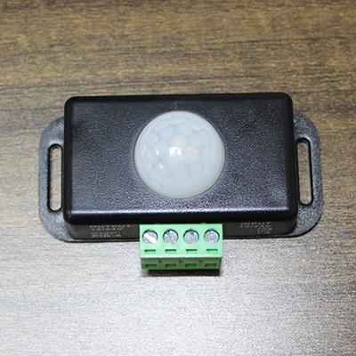 DC 12V/24V Sensor Infrarrojo de Cuerpo Detector de Movimiento Infrarrojo Controlador de Detección Infrarroja de Cuerpo Sensor de Movimiento PIR para Tiras/Bombillas LED