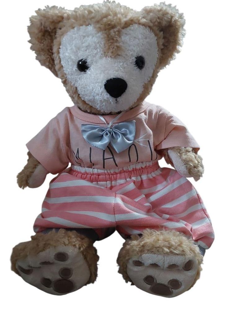 [USED] Disney Duffy Plush Teddy Bear with Outfit