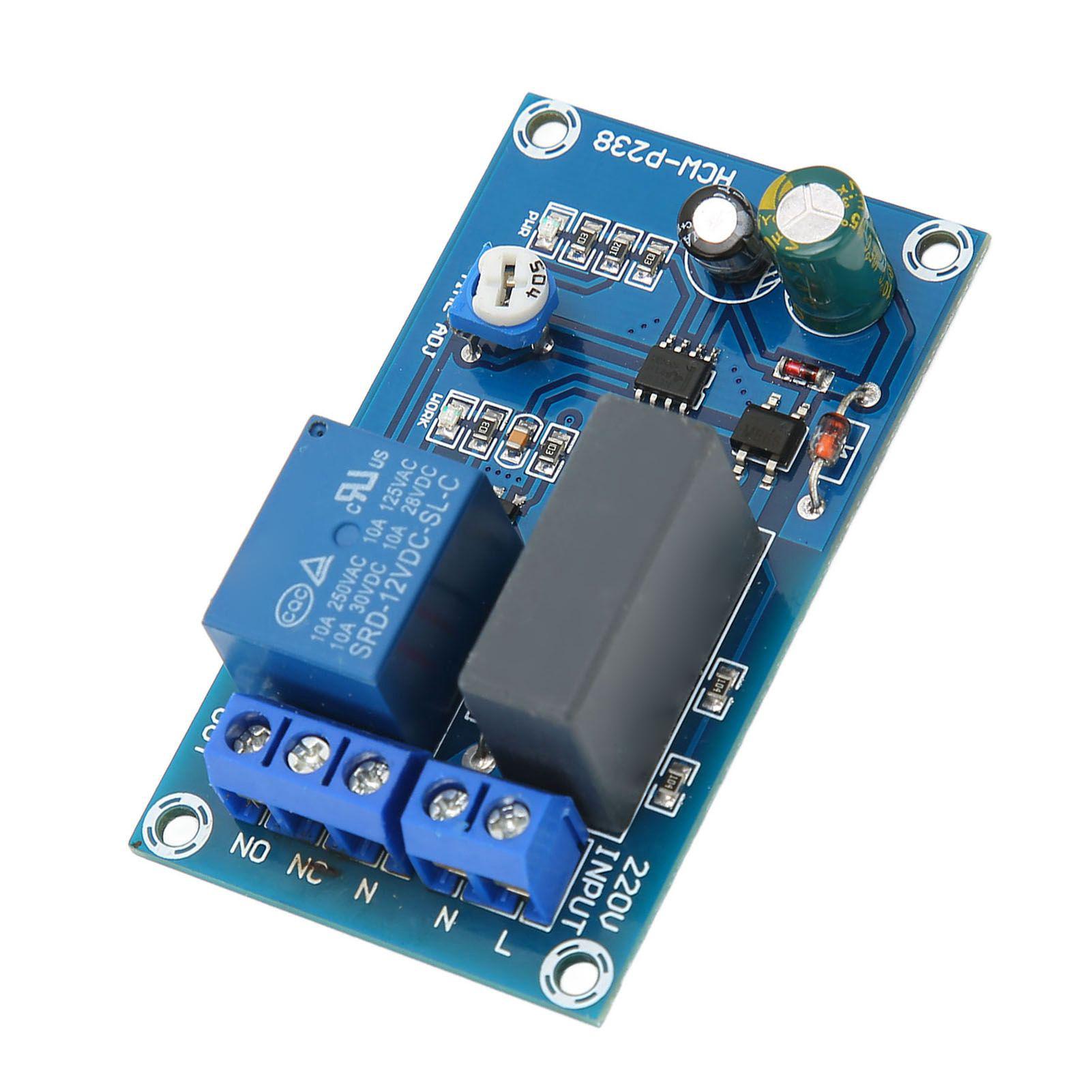 

Модуль реле таймера, регульована затримка, плата перемикача 220 В, аксесуар для домашньої фабрики