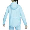 Nike Essentieller einfarbiger Zip-Up Hoodie Damenjacken Blau DX0319-442